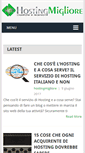 Mobile Screenshot of hostingmigliore.com